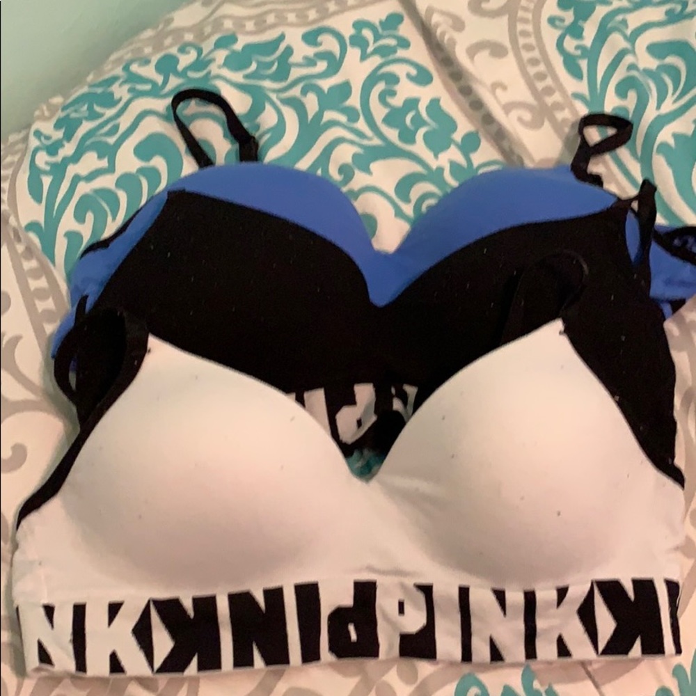 Victoria’s Secret pink bras